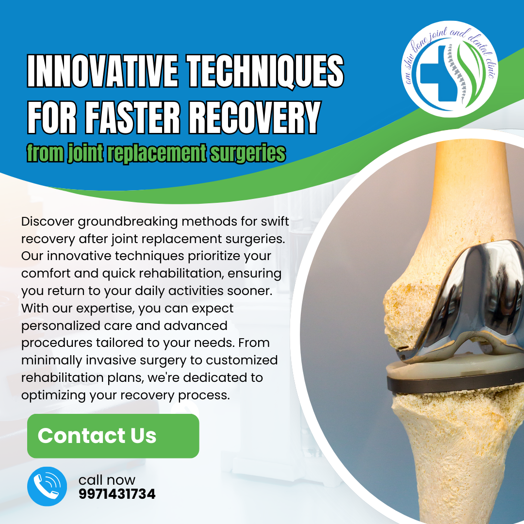 Joint replacement recovery